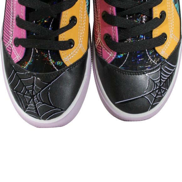 NWT Nightmare Before Christmas High Top Sneakers Pastel Goth Size 8 - Picture 6 of 10